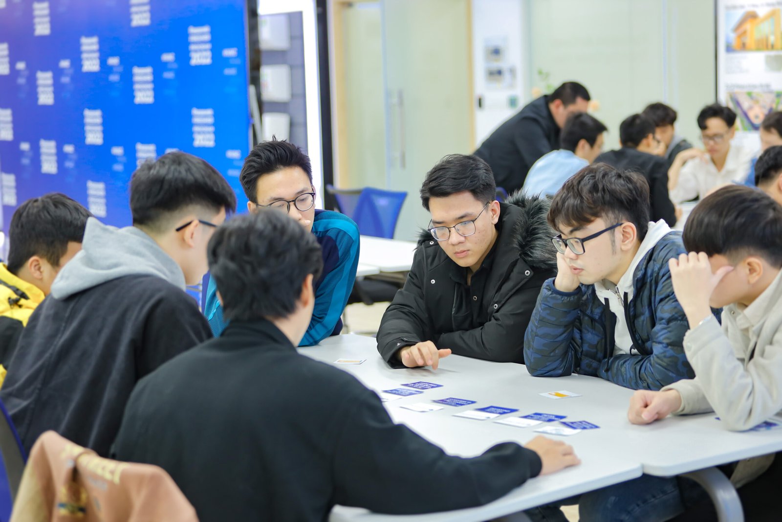 Woman working at desk