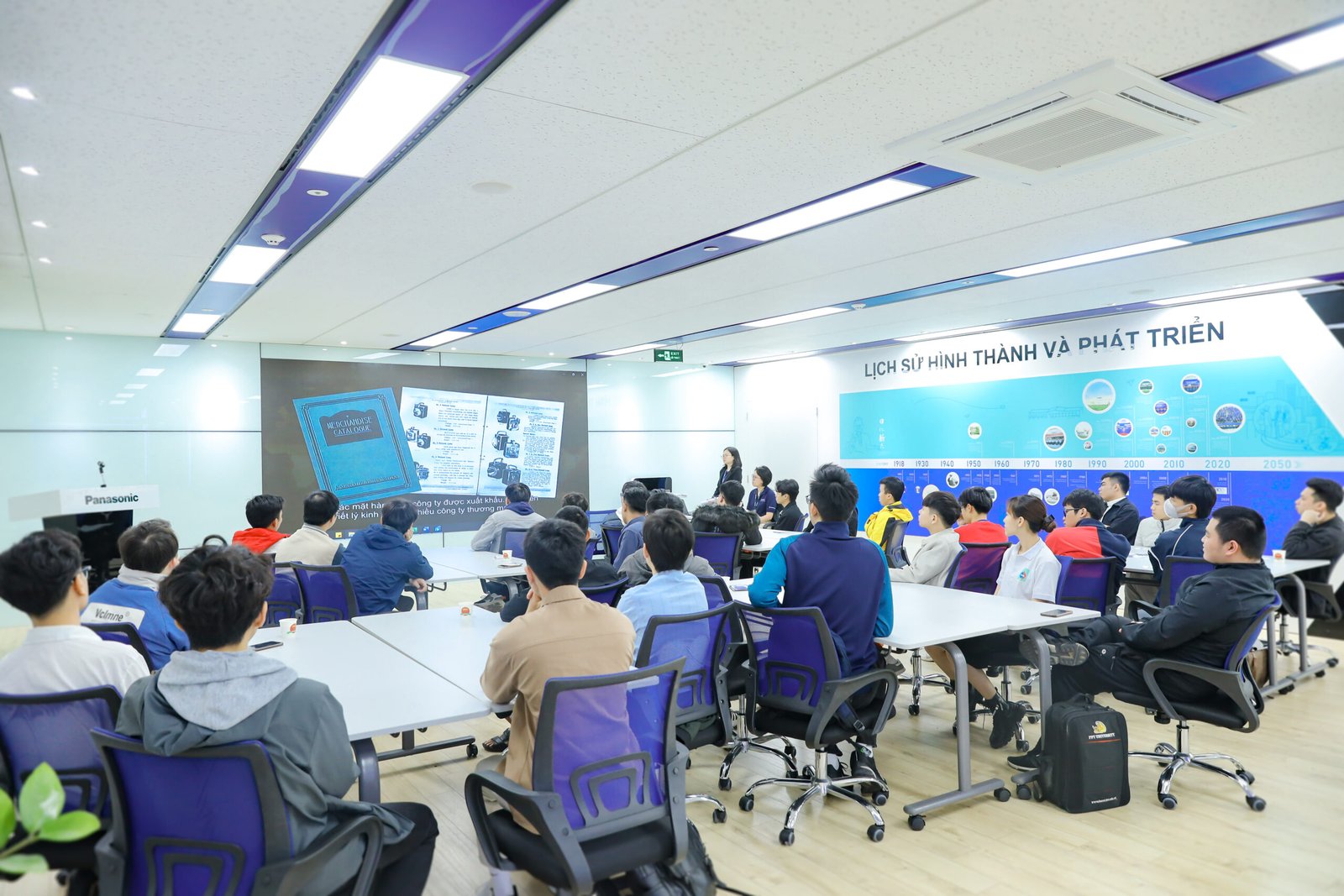 Team giving thumbs up